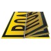 ROAD TRAIN / LONG VEHICLE / OVERSIZE Hinged Two Piece 510 x 250mm Class 2 Reflective Sign - Aluminium Plate